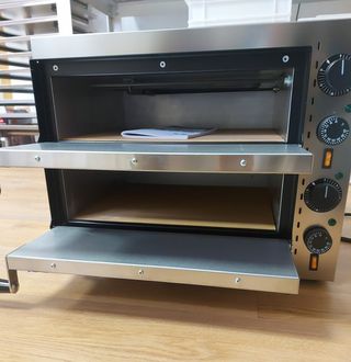 HORNO PARA PIZZA DE 2 CAMARAS 1+1 DE 32 cm