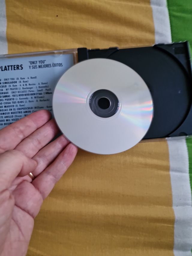 CD Los Platters grandes exitos compact disc 