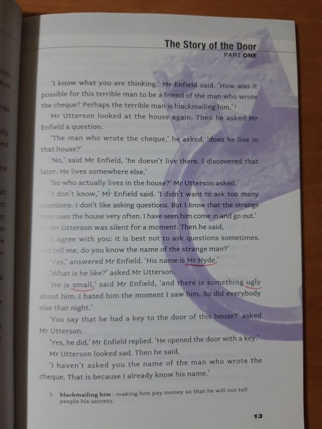 The strange case of Dr Jekyll and Mr Hyd