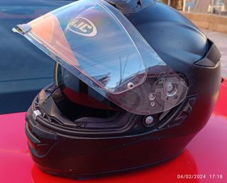 Casco HJC fibra talla XL