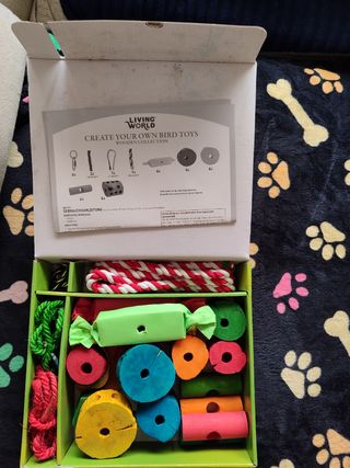 PACK JUGUETES PARA LORO