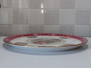 Piatto in porcellana "Fragonard"