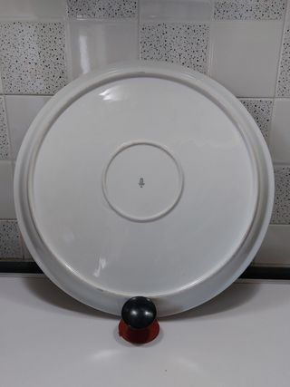 Piatto in porcellana "Fragonard"