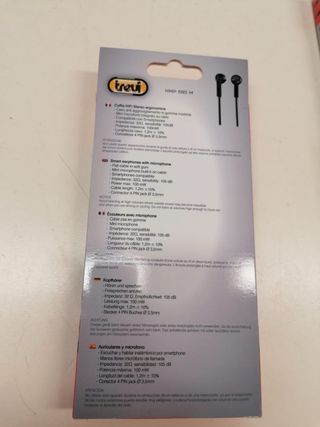 Mini cuffia con microfono Trevi Nuova-Chiusa