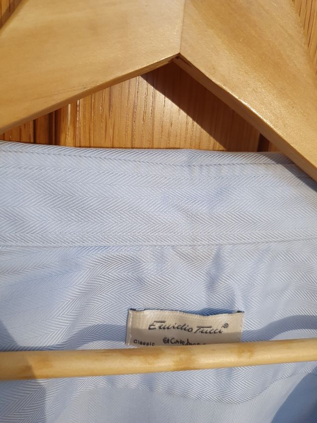 Camisa azul hombre Emidio Tucci