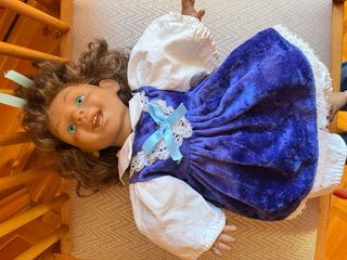 Muñecos plastico y trapo