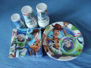 Kit compleanno Toy Story 101 pezzi