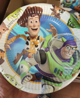 Kit compleanno Toy Story 101 pezzi