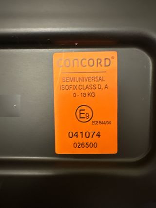 Silla de bebé para coche CONCORD ULTIMAX ISOMAX