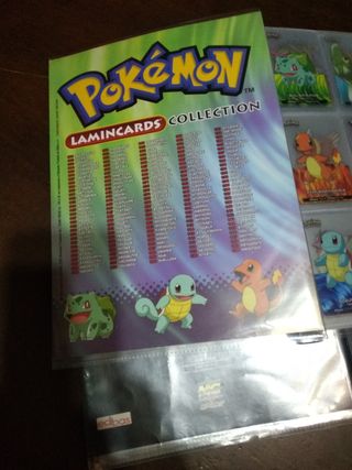 POKEMON CARTAS LAMINCARDS