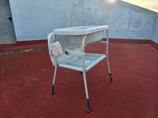 Bañera bebé y cambiador 2 en 1