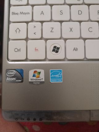 Mini portátil Packard Bell