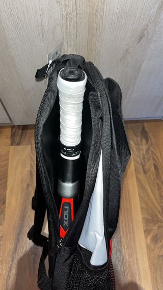 Mochila Siux Fusion Negro y Rojo