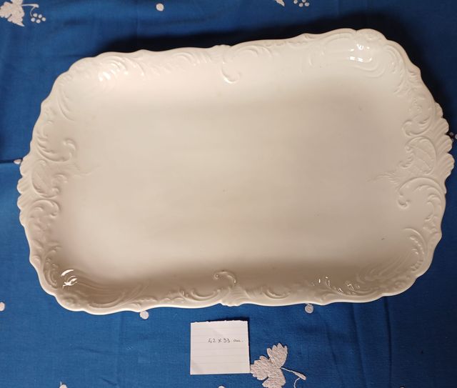 Coppia piatti da portata antichi