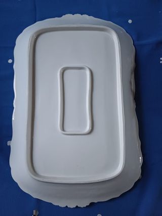 Coppia piatti da portata antichi