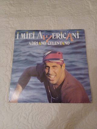 Disco vinile Vintage 33 giri Adriano