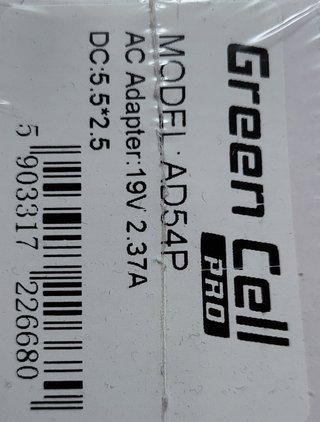 Cargador Toshiba Green Cell