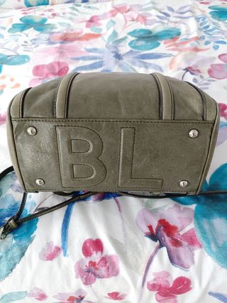 Bolso bandolera Bimba y Lola piel gris