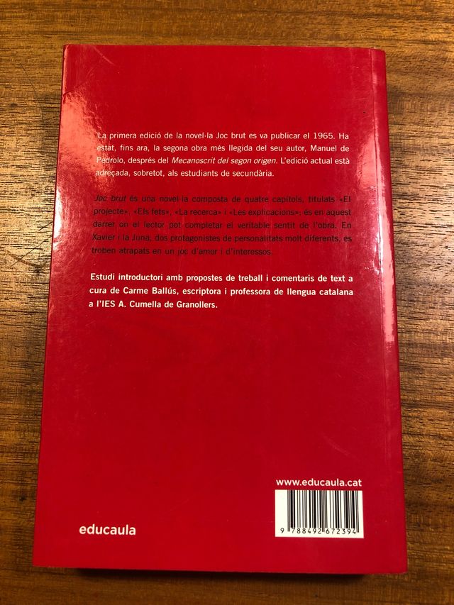 Joc brut (Manuel de Pedrolo)