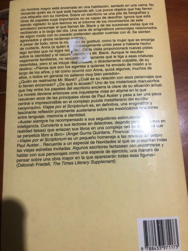 Viajes por el Scriptorium