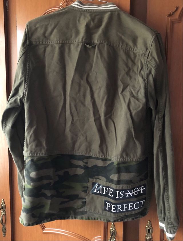 chaqueta tipo bomber