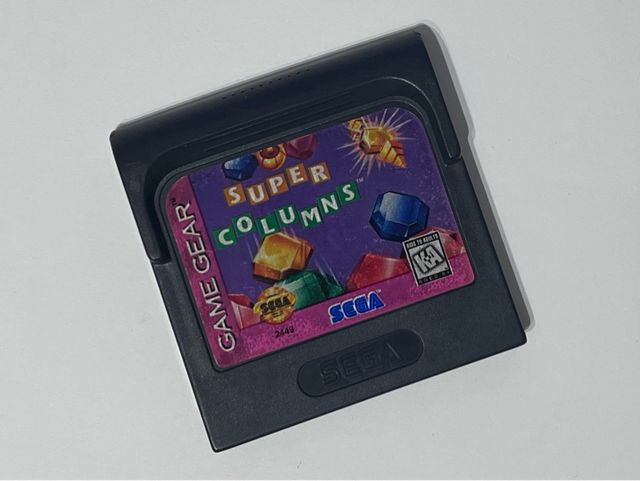 SEGA GAME GEAR SUPER COLUMNS