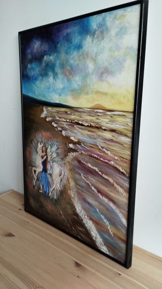 Cuadro pintado a mano