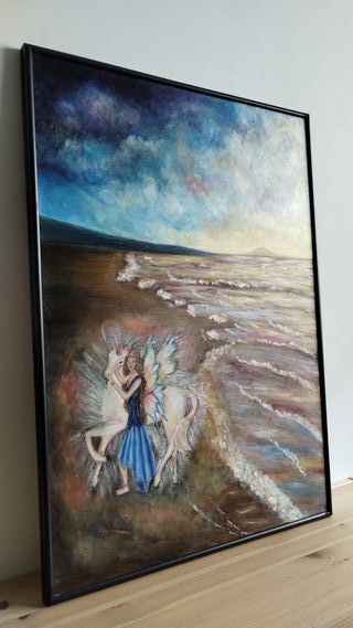 Cuadro pintado a mano