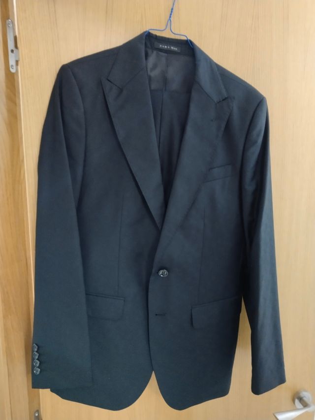 Traje chaqueta zara