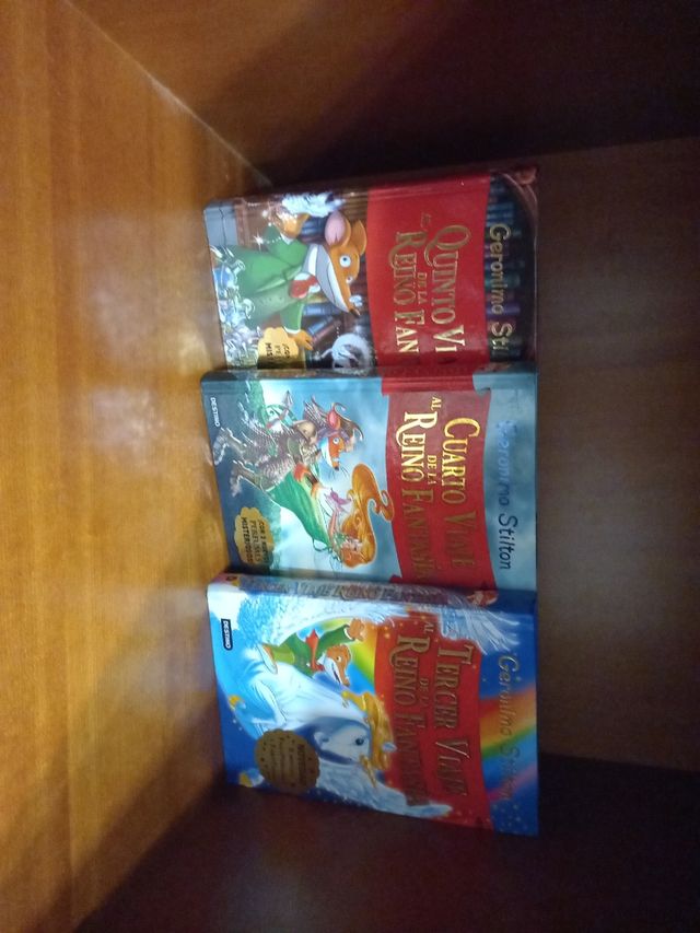 Lote de 3 libros Geronimo Stilton