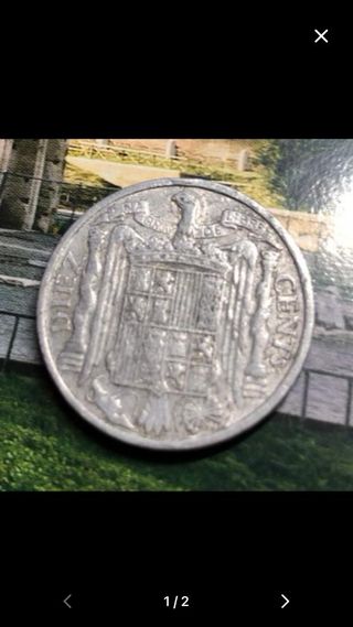 10 céntimos España 1940-1953