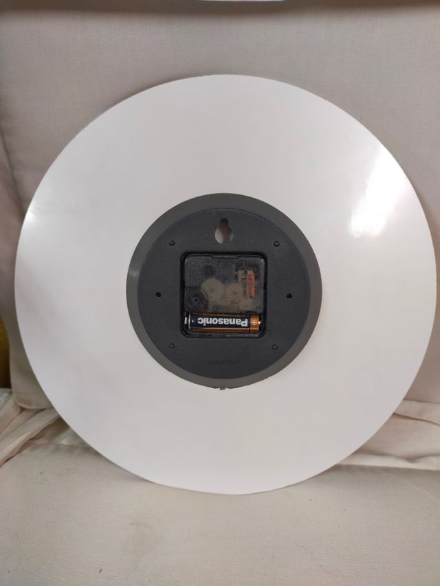 Reloj de pared Cristal 30cm diámetro. Buhos