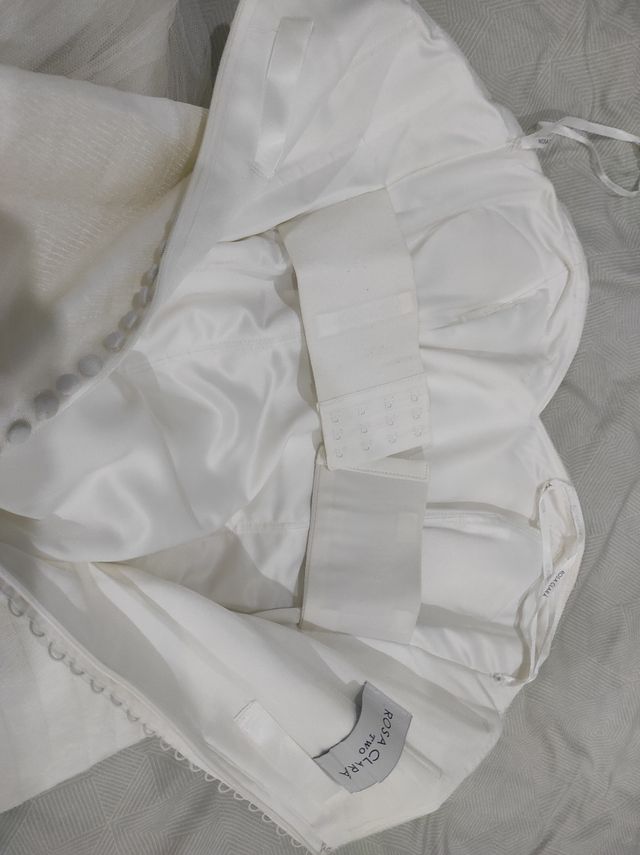 Traje de novia Rosa Clará