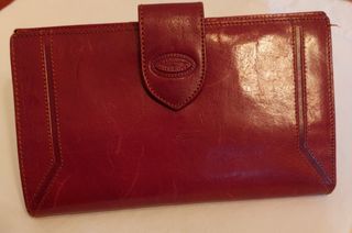 Billetero de piel