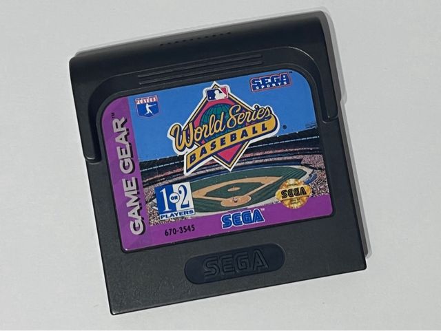 SEGA GAME GEAR WORLD SERIES BASEBALL