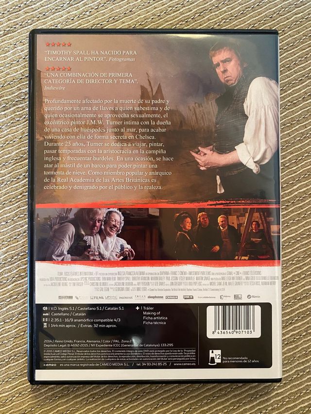 Mr. Turner DVD