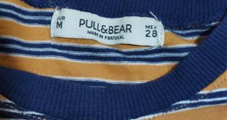 Camiseta de rayas de Pull&Bear