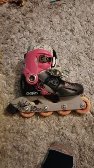 Patines Rosas/ Nrgros Oxelo 4 ruedas