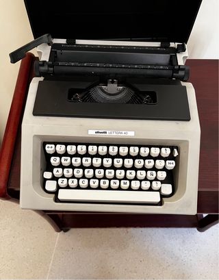 Máquina de escribir vintage