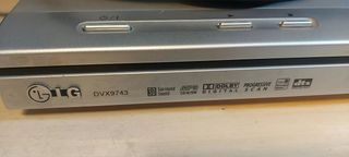 Reproductor DVD DIVX MP3 CD LG