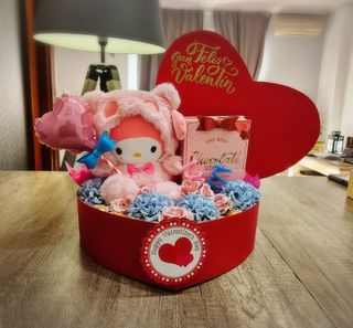 Caja corazón San Valentín