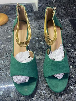 zapatos de mujer de ante nunero 42