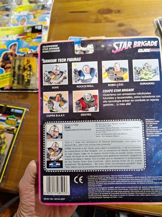 Gijoe duke starbrigade blister gi joe