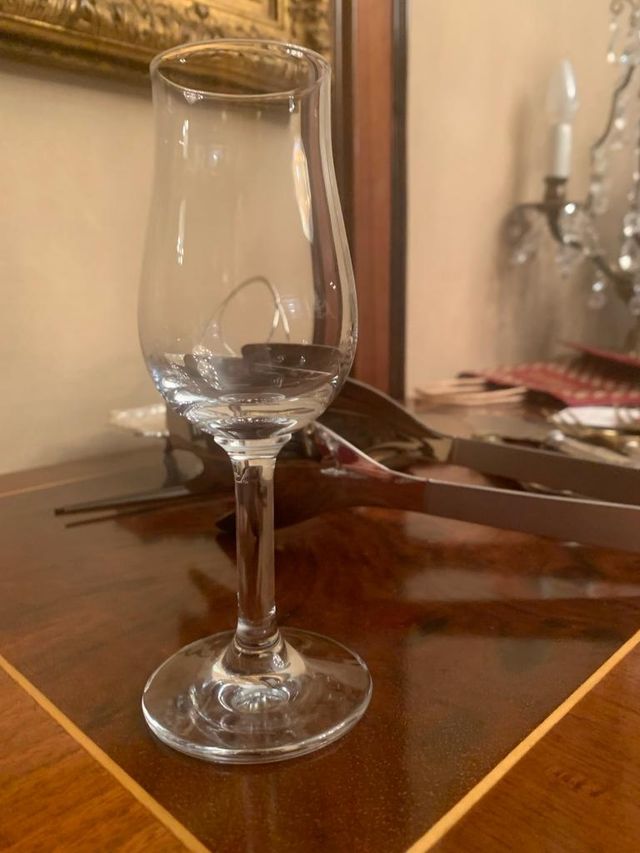 Copas de cristal pequeñas