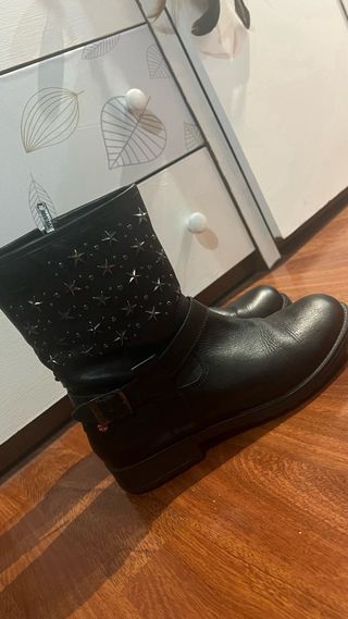 botas de piel pepe jeans