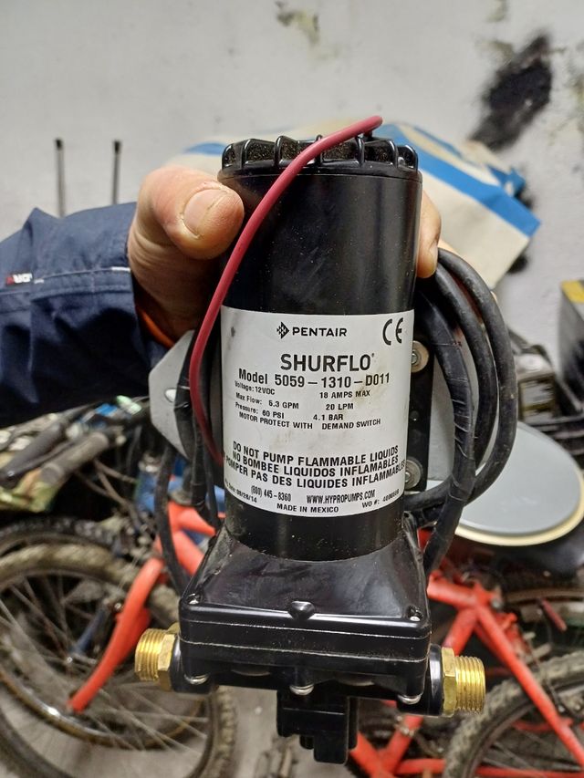 Bomba de baja presión de herbicida 