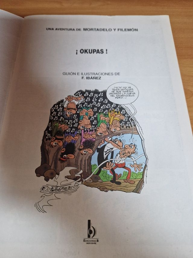Mortadelo y filemon okupas