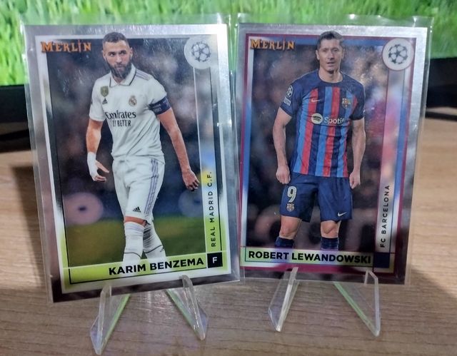 Merlín Benzema y Lewandoski 