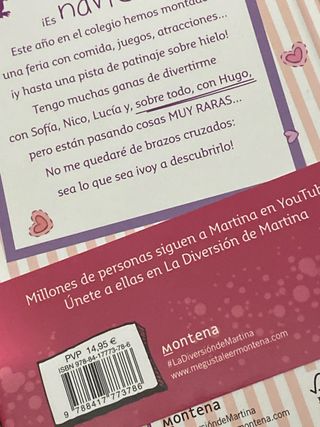 Libros “La diversión de Martina”. CADA LIBRO 5€