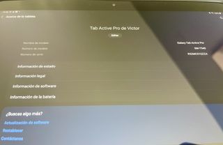 TABLET SAMSUNG GALAXY TAB ACTIVE PRO 10" 4GB/64GB